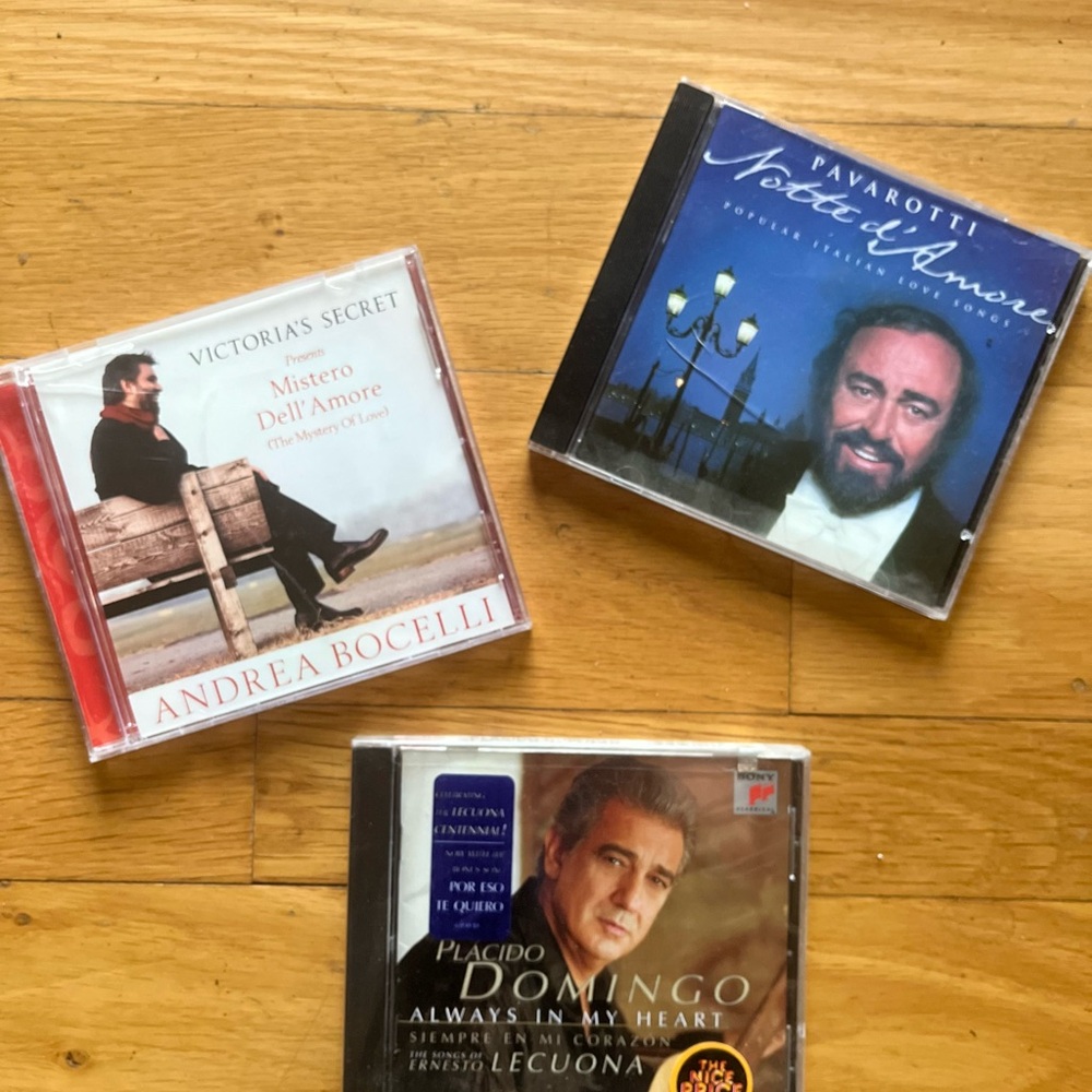 Andrea Bocelli, Pavarotti & Plácido Domingo CD Trio - Multicolor